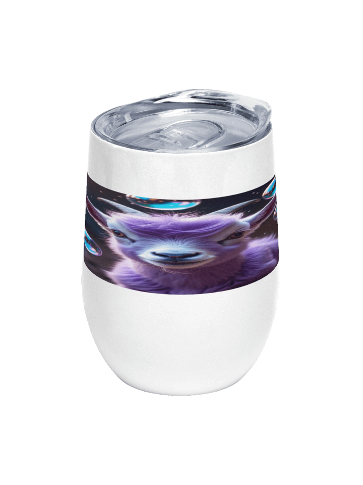 Bubble Goat Wine Tumbler product image (1)