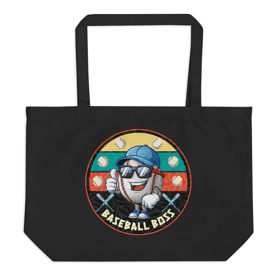 Baseball Boss Eco Tote product image (1)