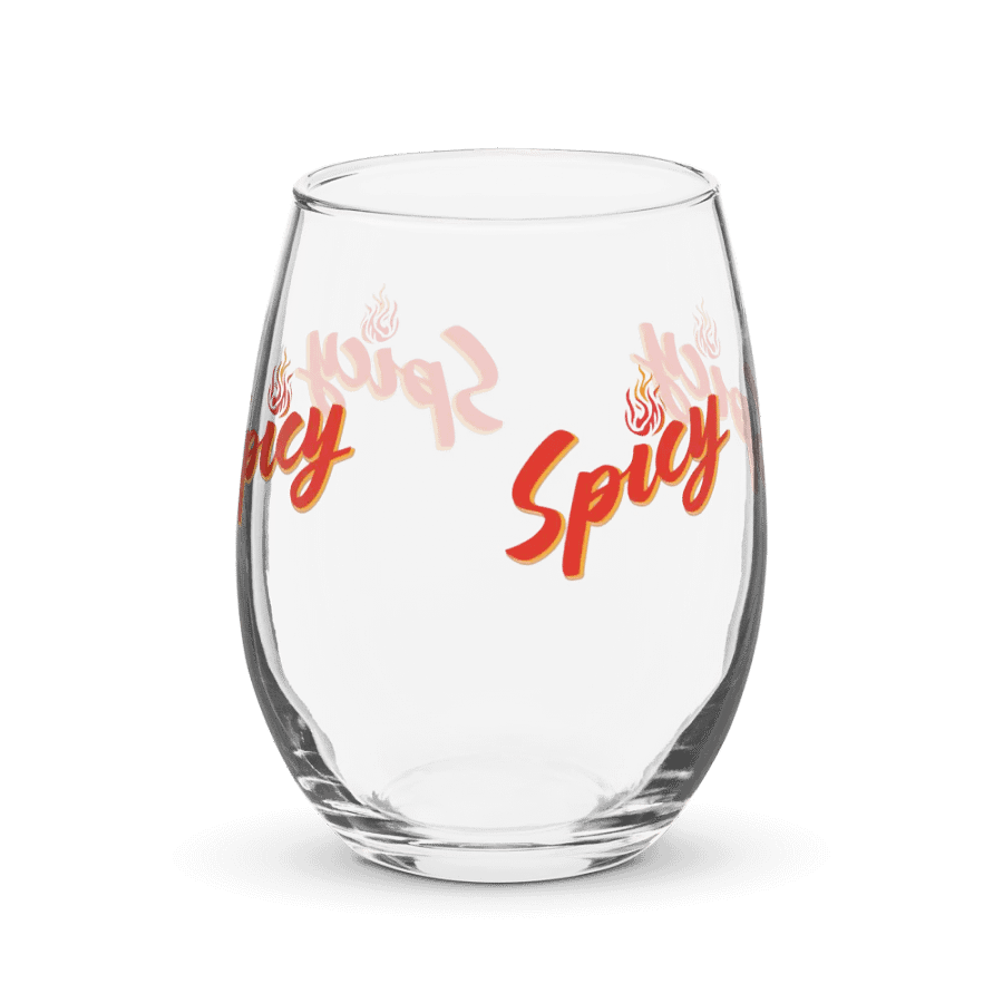 Spicy Dodgeball Club Stemless Wine Glass product image (1)
