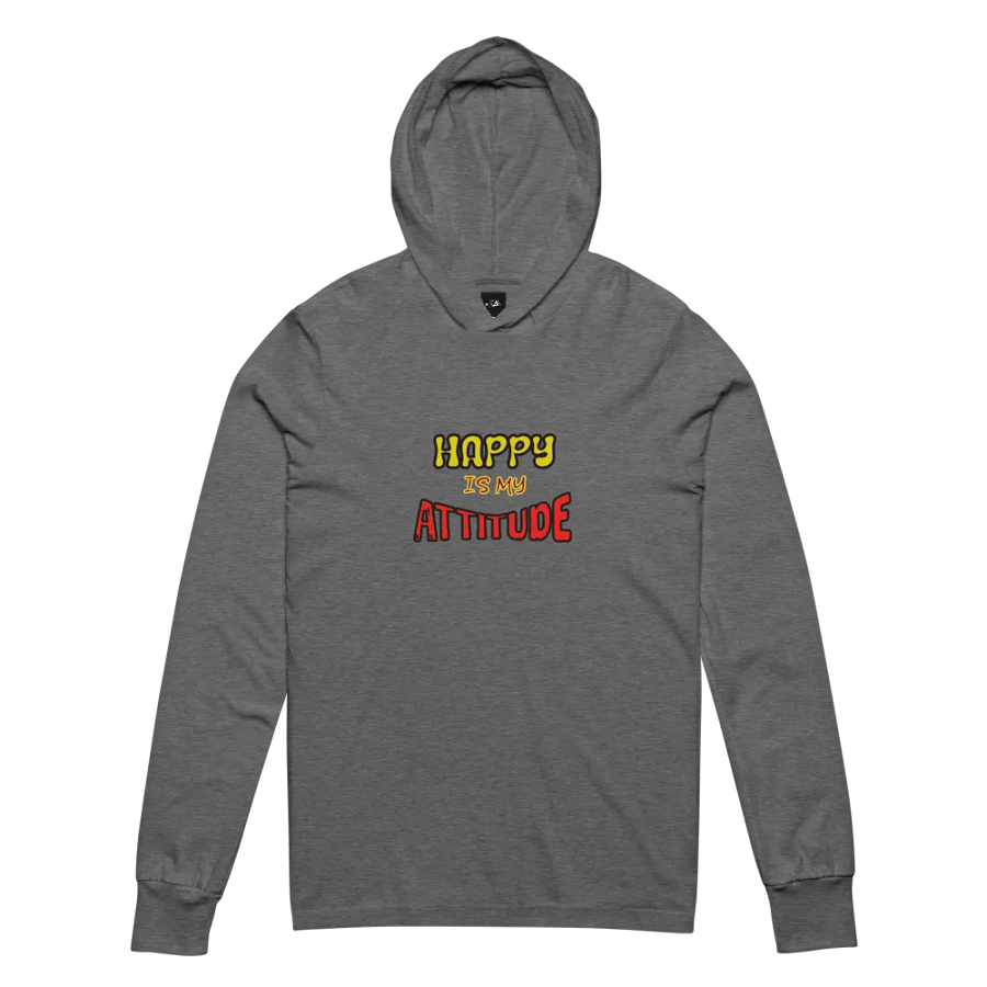 Happy Attitude Unisex Hooded Tee product image (2)