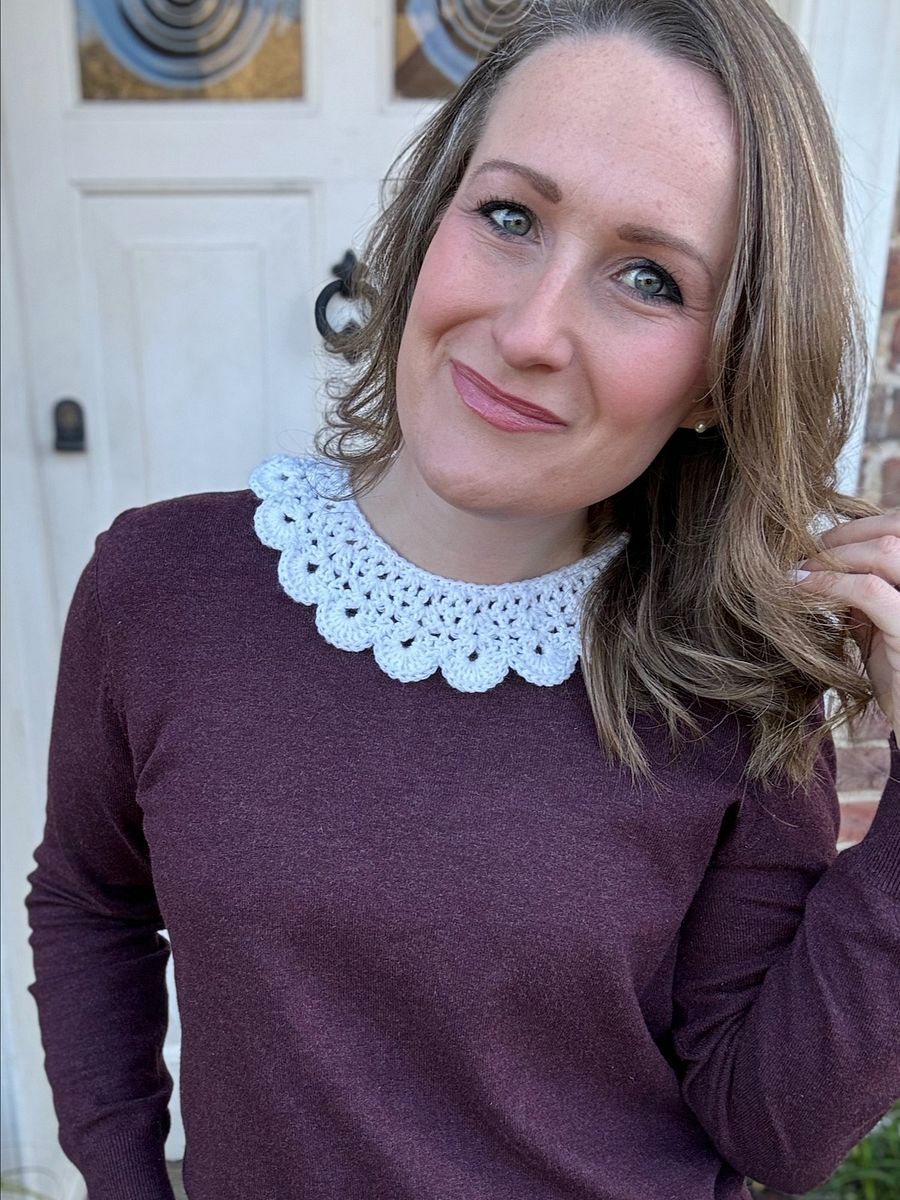 Peter Pan Collar Crochet Pattern - Instant PDF Download product image (6)