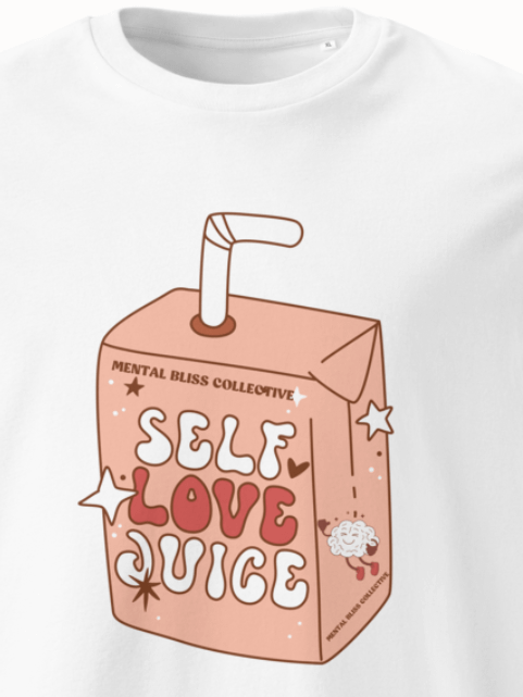 "Self Love Juice" T-Shirt – Stay Hydrated with Self-Love Organic Cotton T-Shirt product image (2)