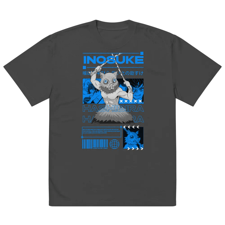 Inosuke Warrior Spirit Oversized Tee product image (3)