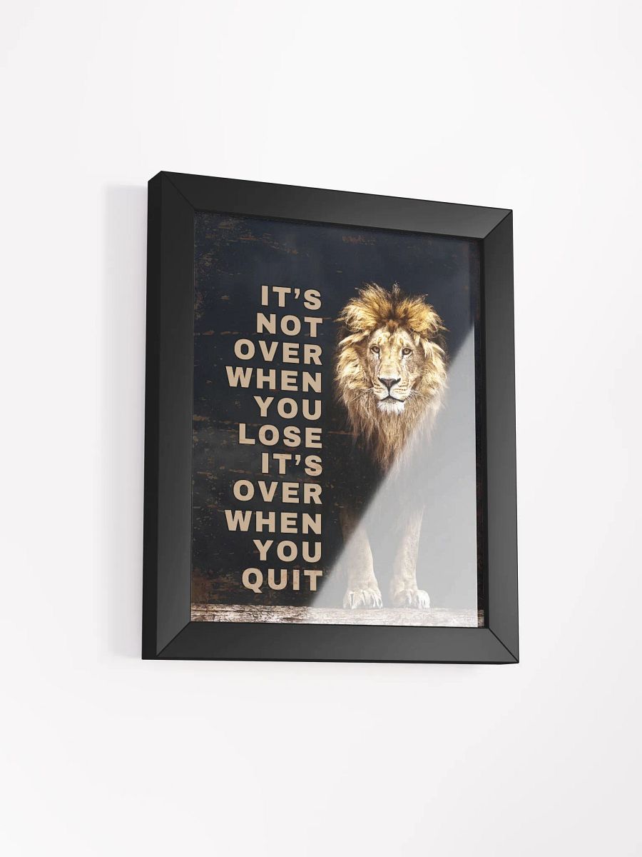 Resilience Roar Framed Poster product image (16)
