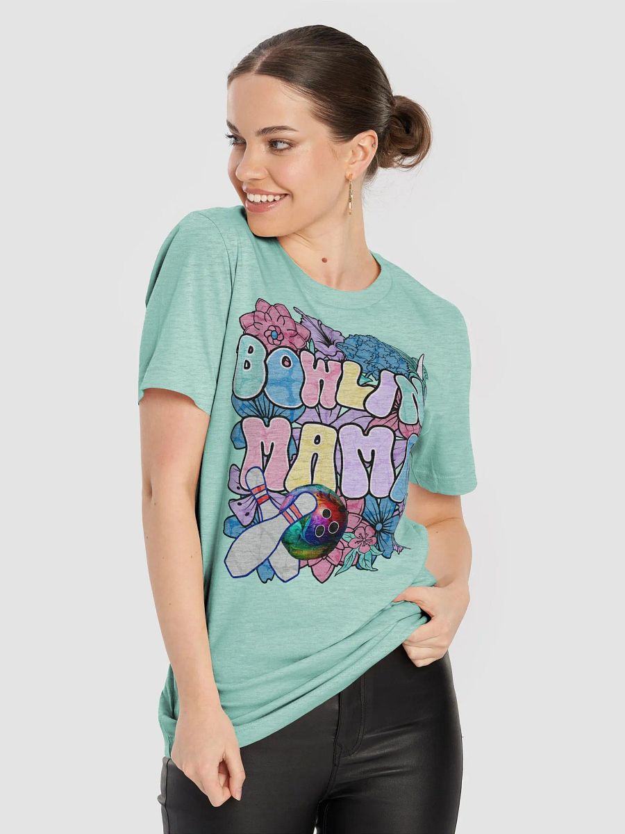 Bowling Mama Floral T-Shirt product image (19)