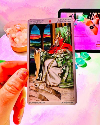 ✨ Card of the Day: The Hierophant ✨
Structure. Wisdom. Sacred Knowledge. 📖👑

When The Hierophant appears, it’s a call to reco...