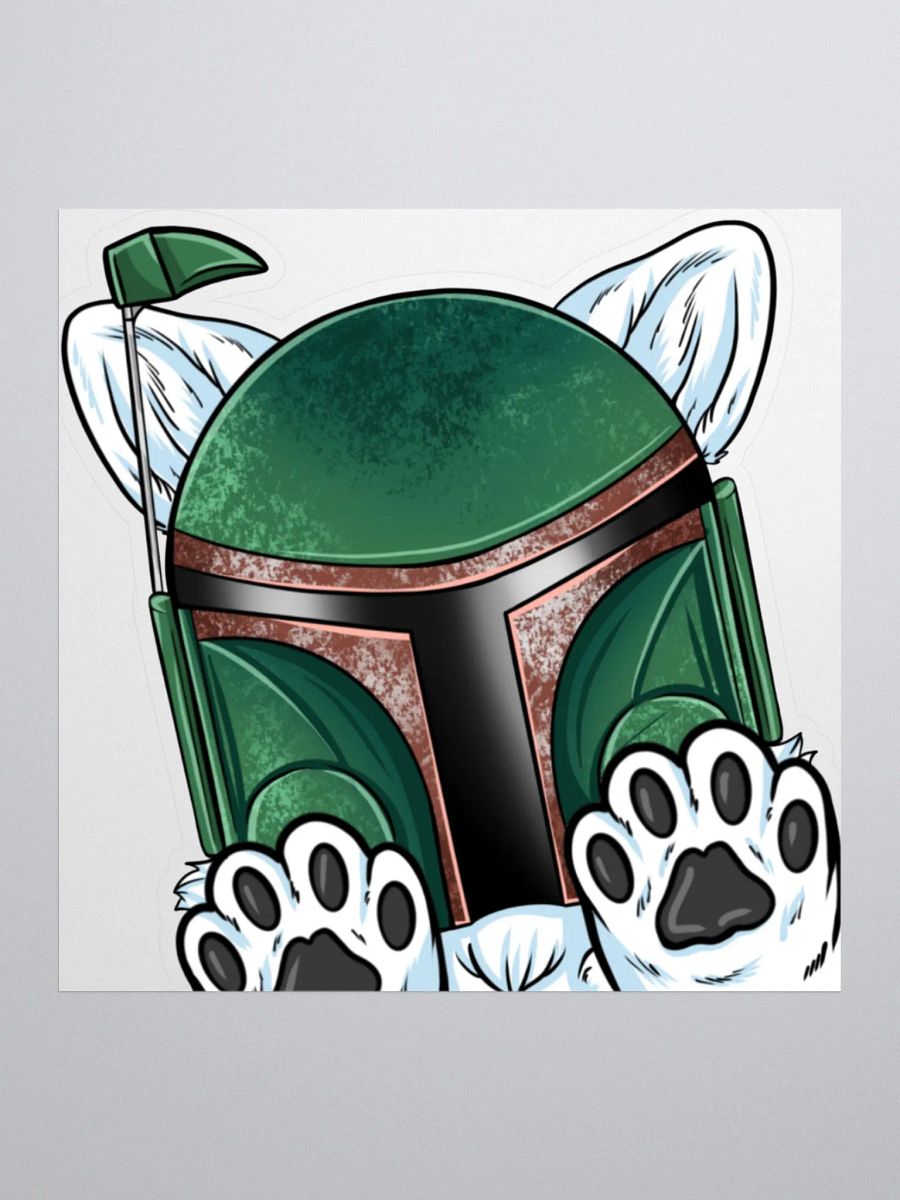 Boba Fox Emote Sticker product image (1)