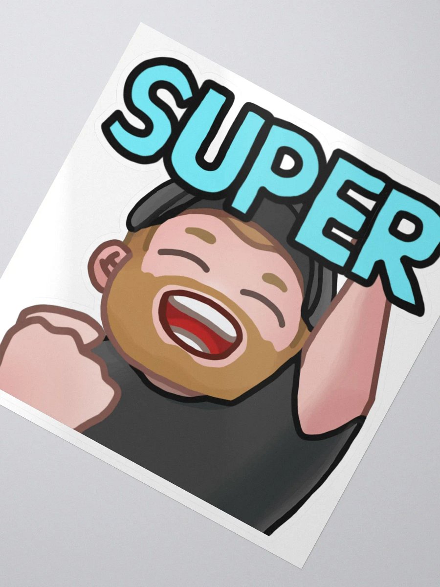 Super Logo sticker product image (2)