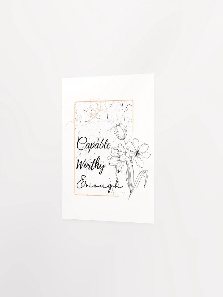 Vintage Flourish Matte Poster product image (2)