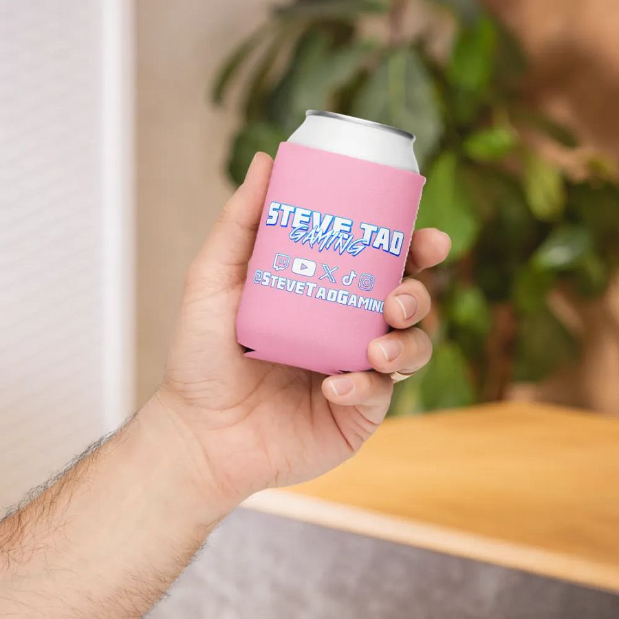 Steve Tad Gaming Pink Can Coozi product image (5)