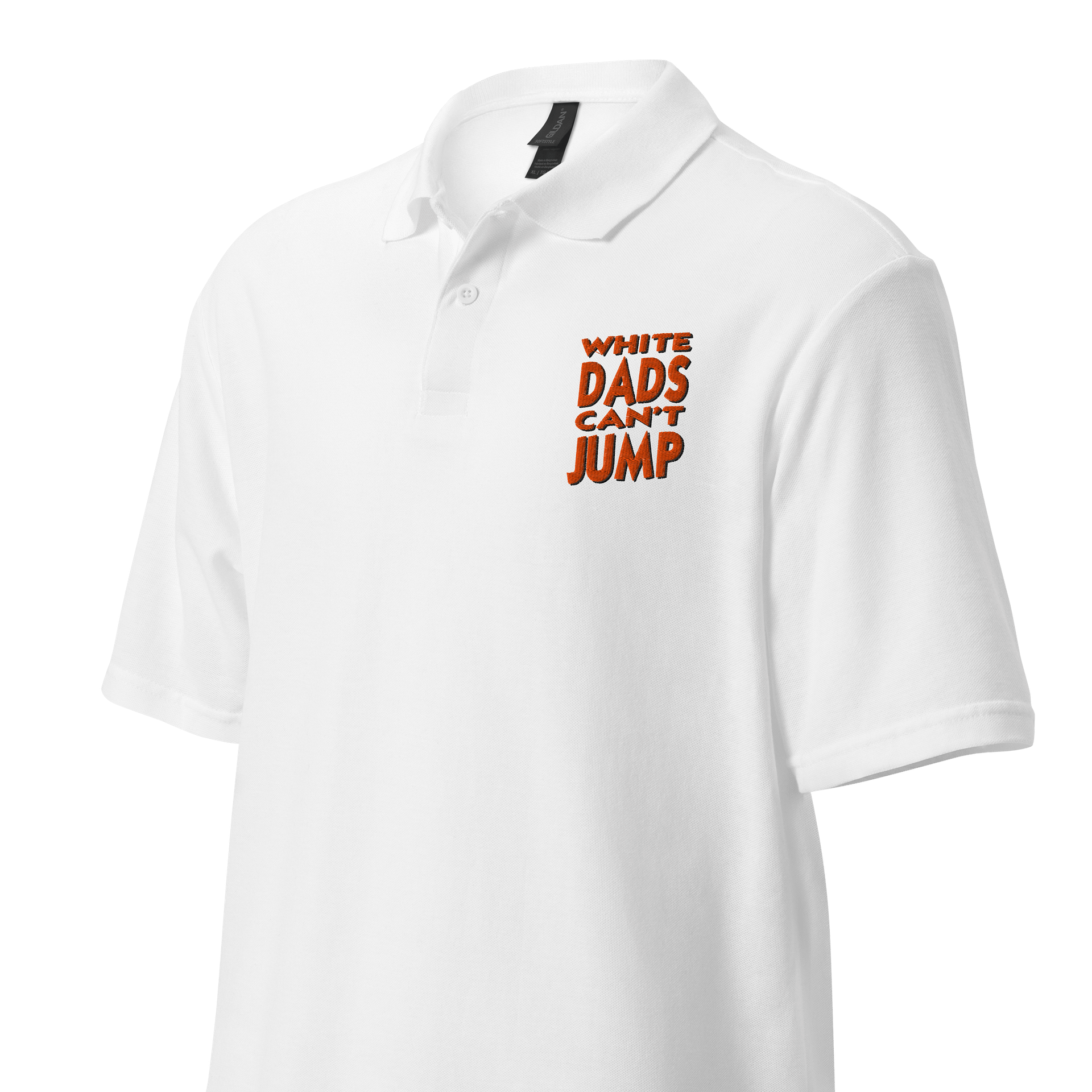White Dads Can't Jump Polo product image (12)