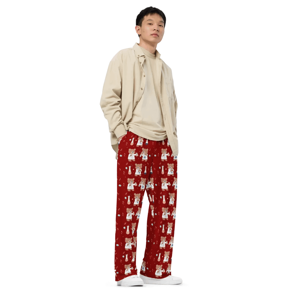 Science Bear Pants - Red product image (3)