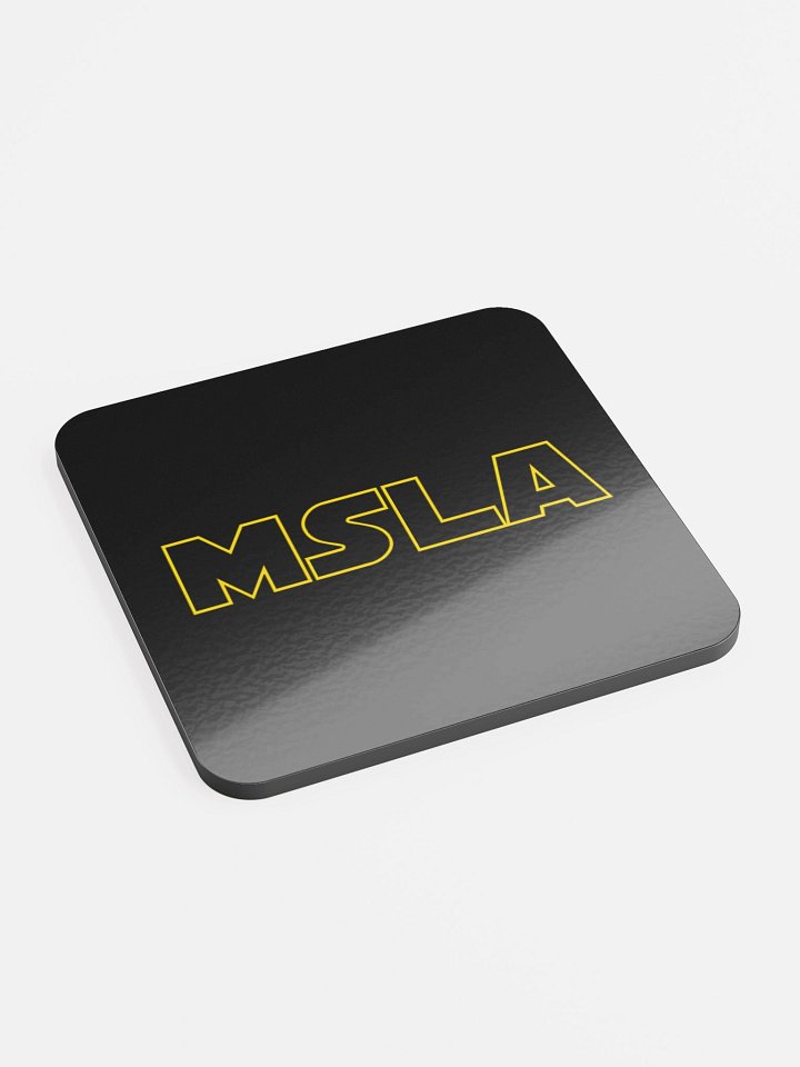 MSLA Dark Side Logo- Coaster product image (2)