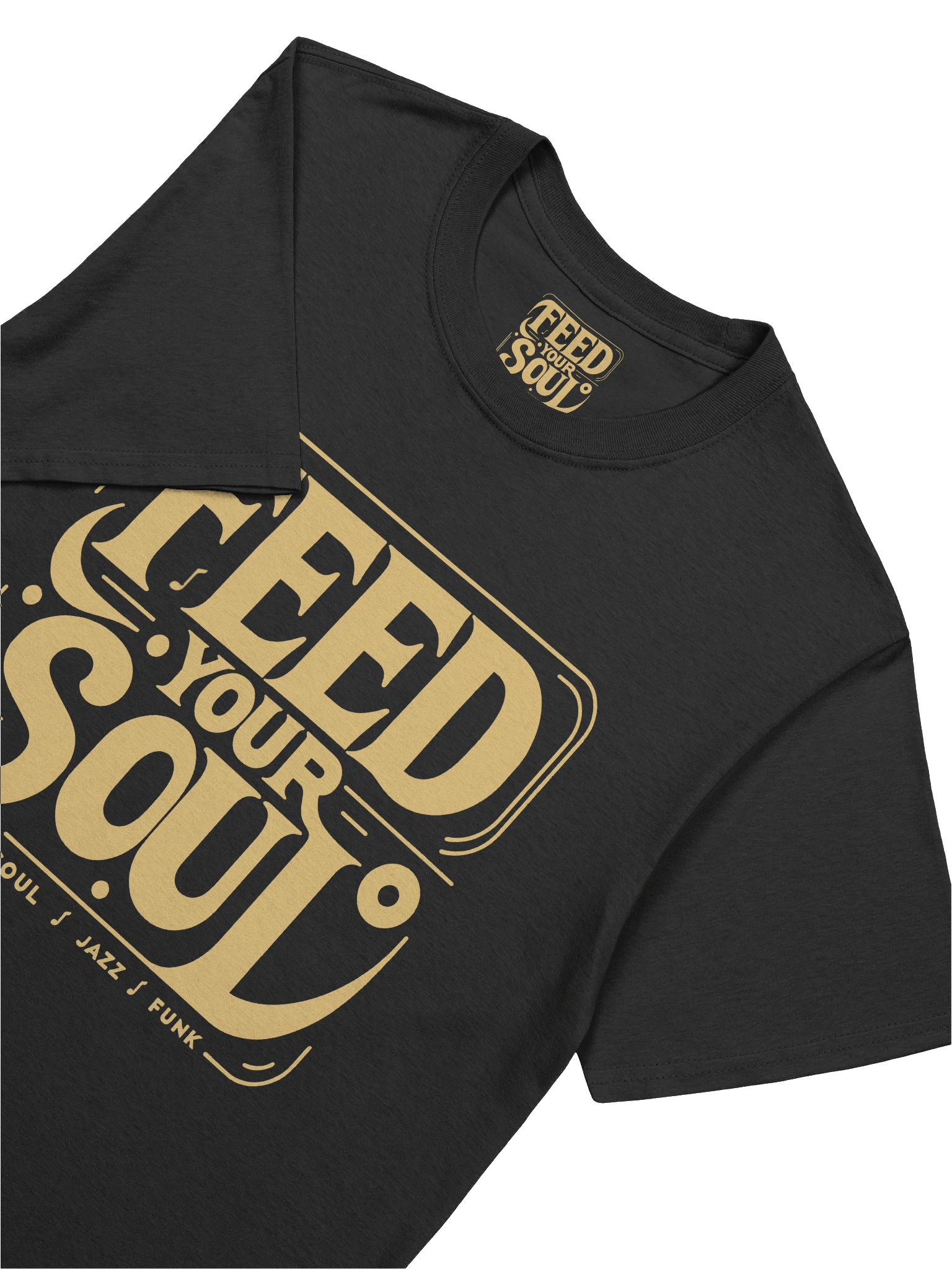 FEED YOUR SOUL GOLD LOGO T-SHIRT product image (7)