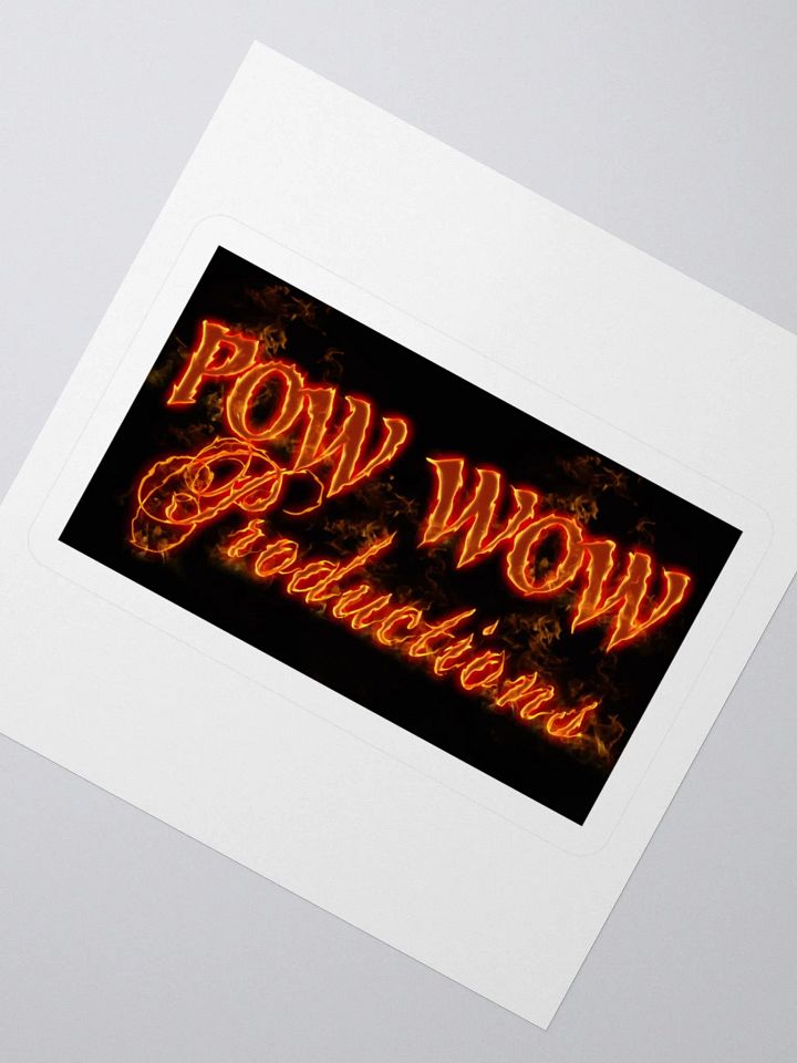 Pow Wow Fire Sticker product image (2)
