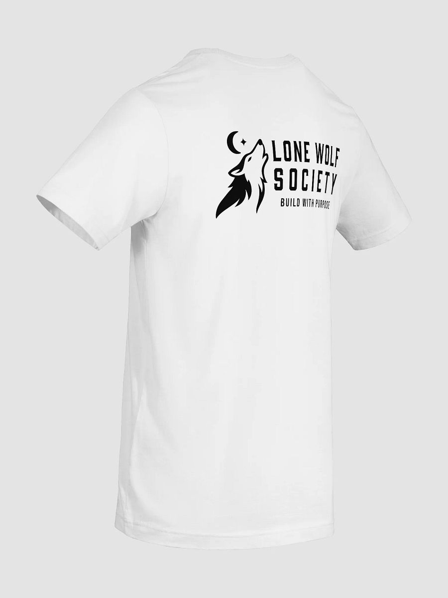 Lone Wolf Society White T-shirt product image (10)