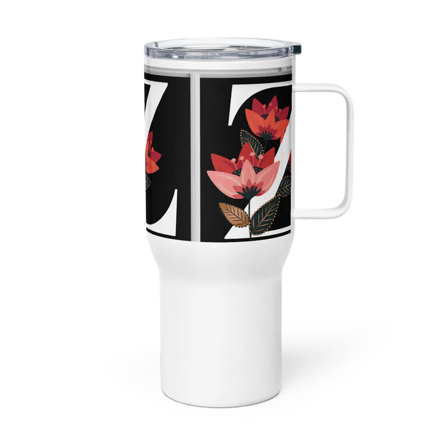 Floral Zest Stainless Steel Travel Mug product image (4)