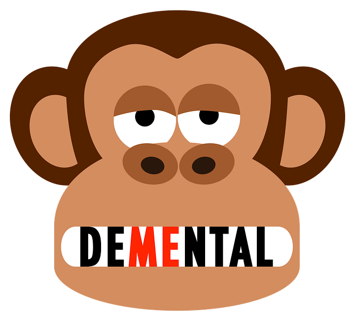 Bored Monkey is deMEntal T-Shirt product image (2)