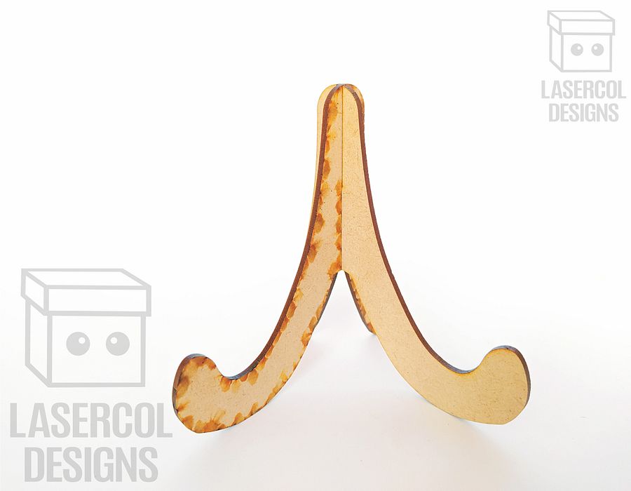 Easel Plate Stand Set 3 - Laser Cut Files product image (7)