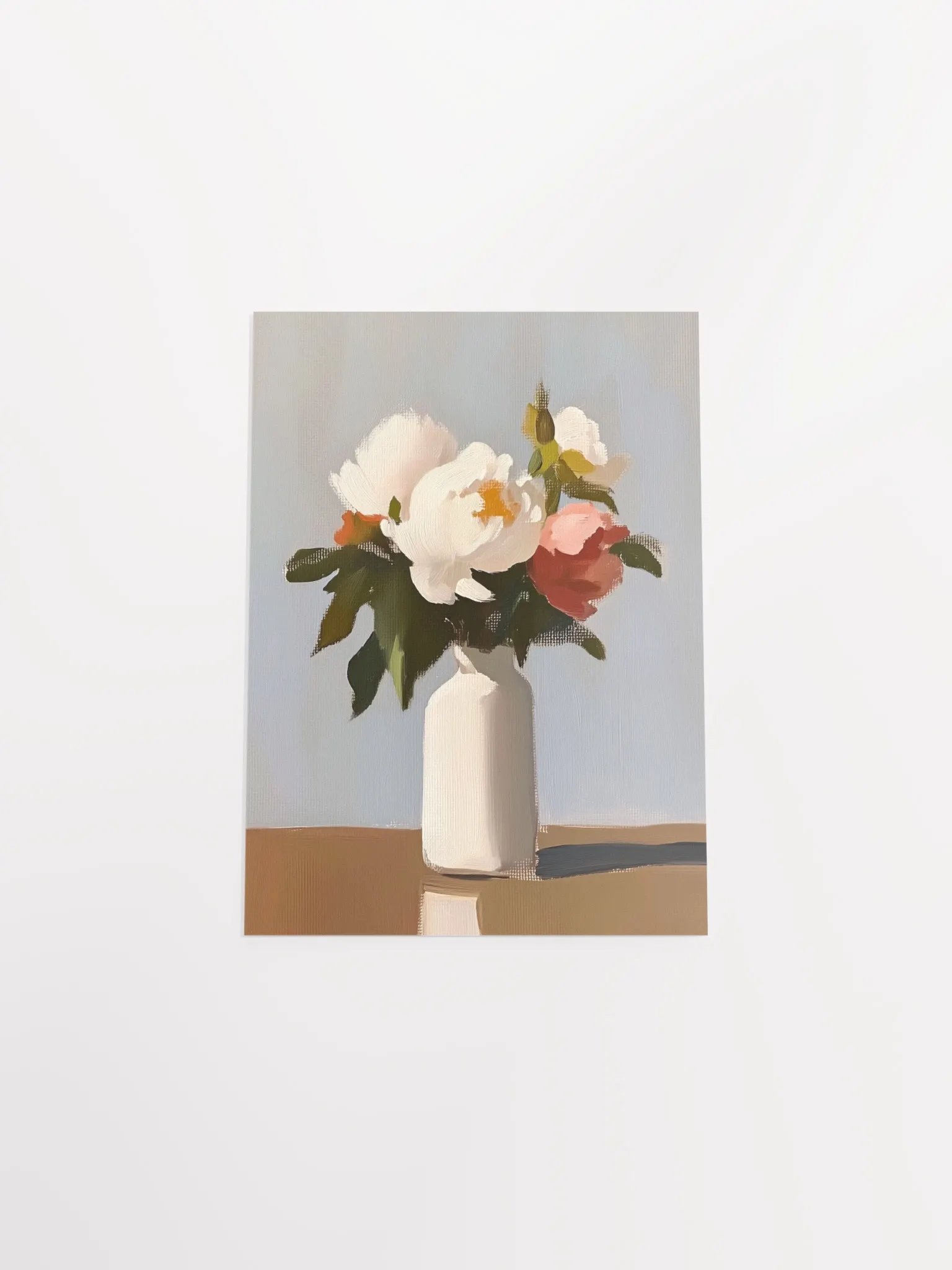 Modern Farmhouse: Peonies Vase I Art Print product image (21)