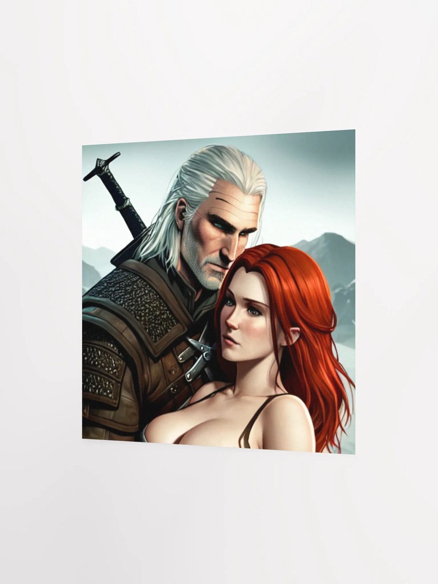 Warrior Lovers Fantasy Matte Poster product image (8)