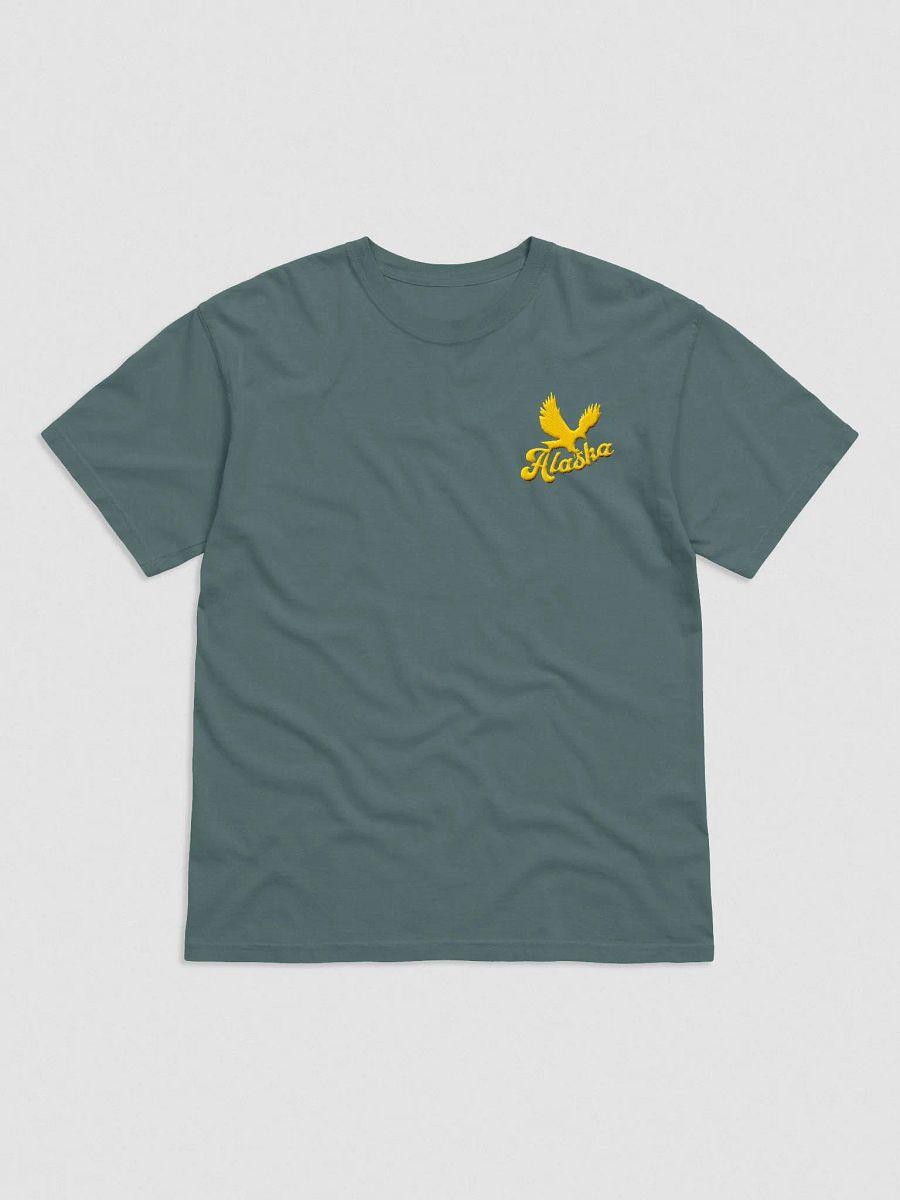Alaska Eagle Left Side Embroidery Tee product image (2)