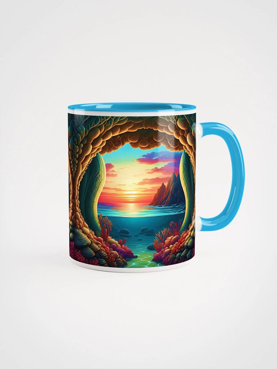 Symmetrical Coral Serenity Mug product image (3)