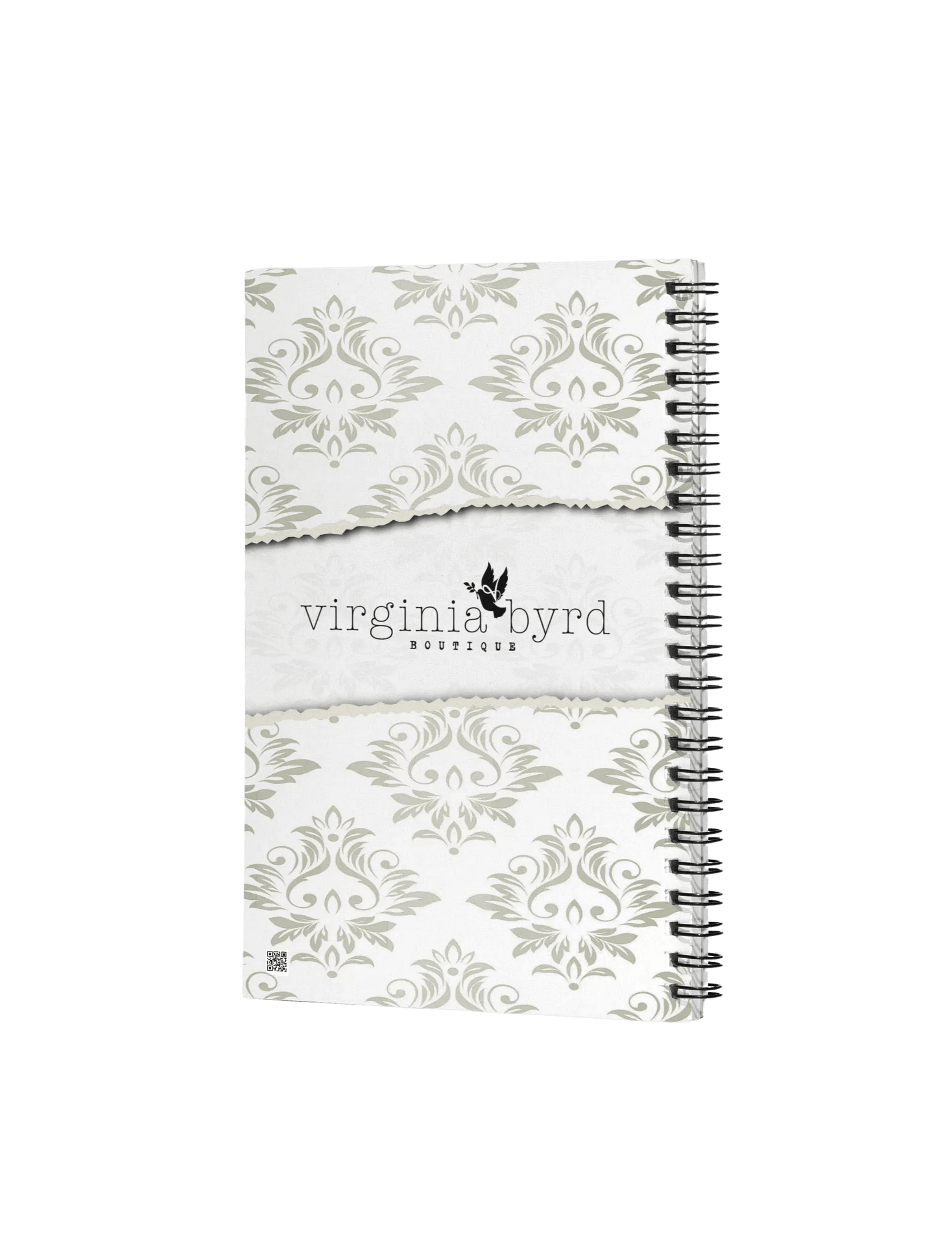 Elegant Rose Spiral Notebook product image (2)