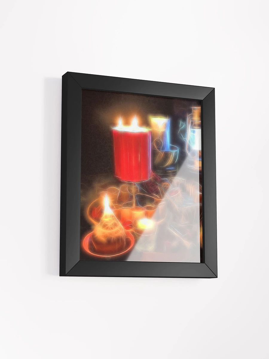 Candle Still Life Framed Poster product image (47)