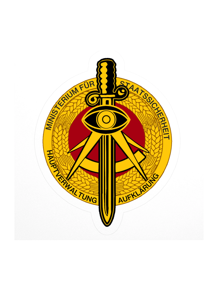 STASI Mfs HVA Emblem Sticker product image (3)
