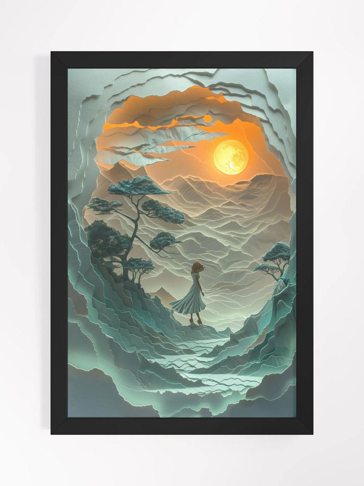 Pathway to Peaks - Create a Welcoming Atmosphere with Luxury Framed Posters product image (1)