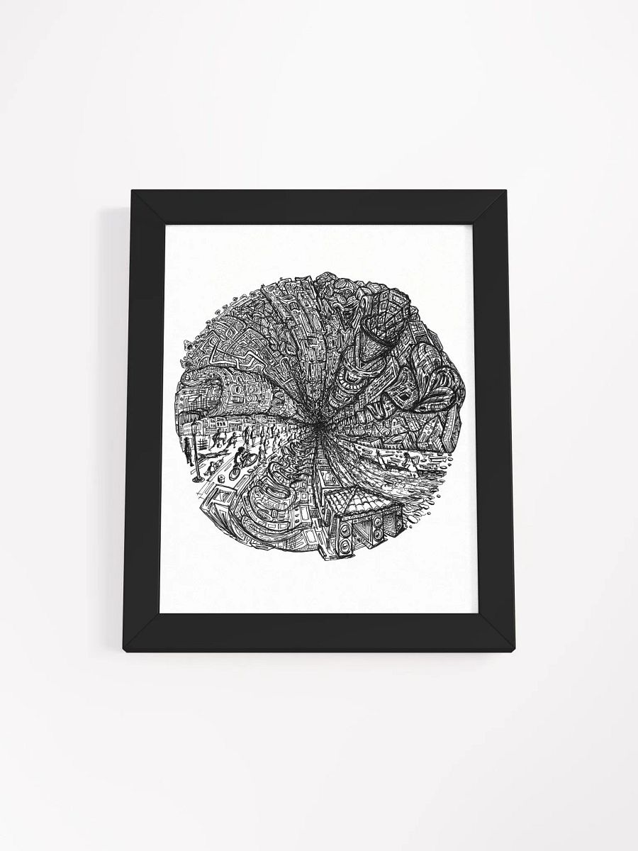 "Bicycle Day" Framed Print product image (1)