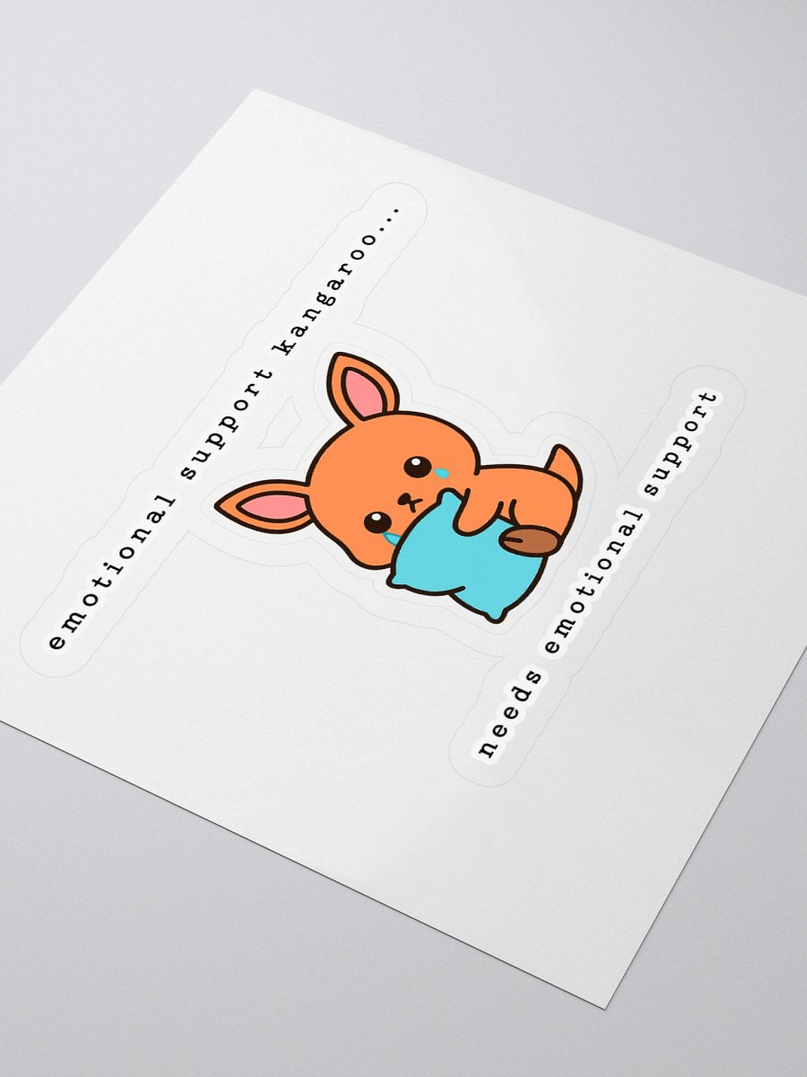 Emotional Support Kangaroo Sticker Set product image (3)