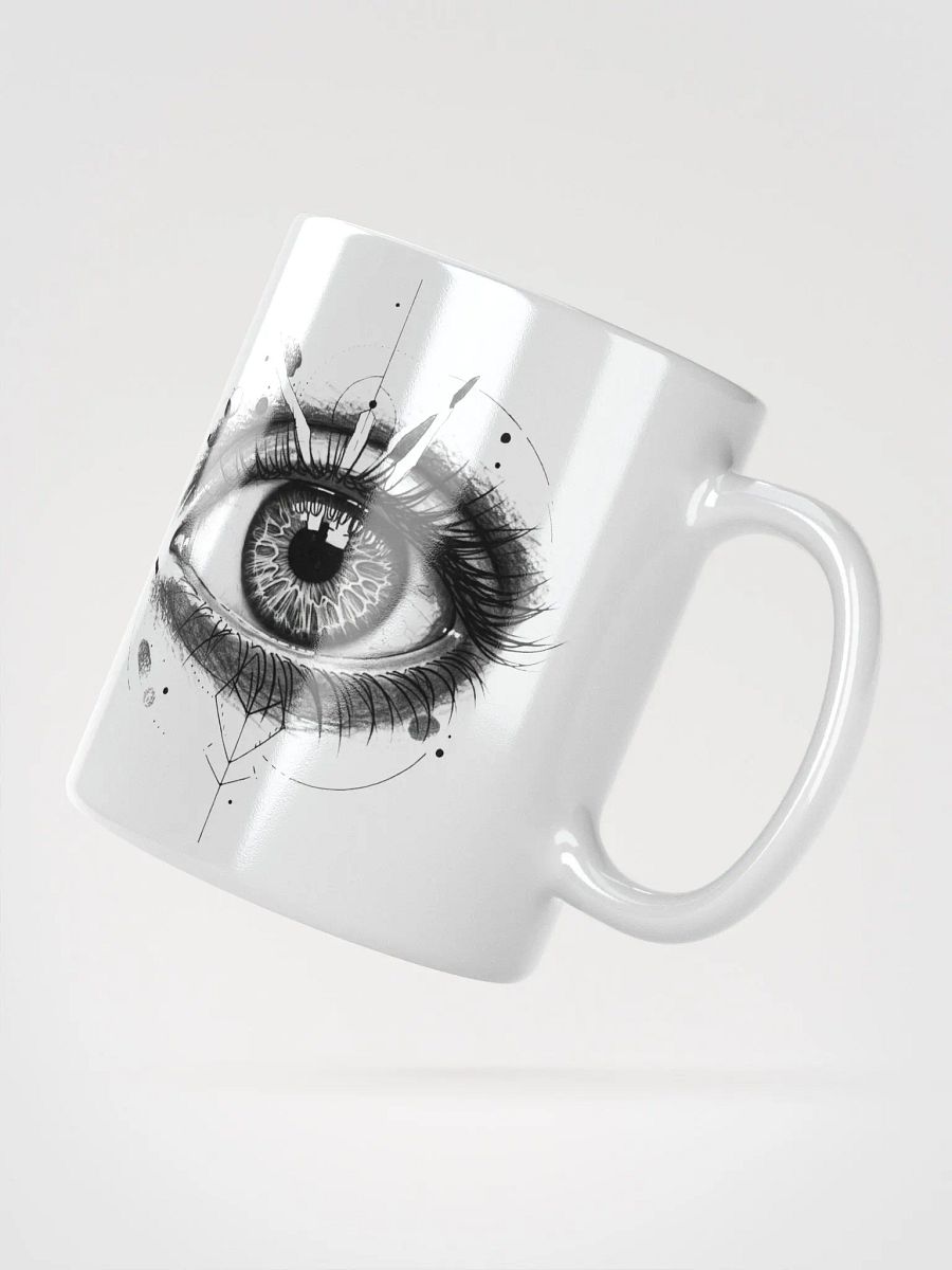 Surreal Eyes White Mug product image (4)