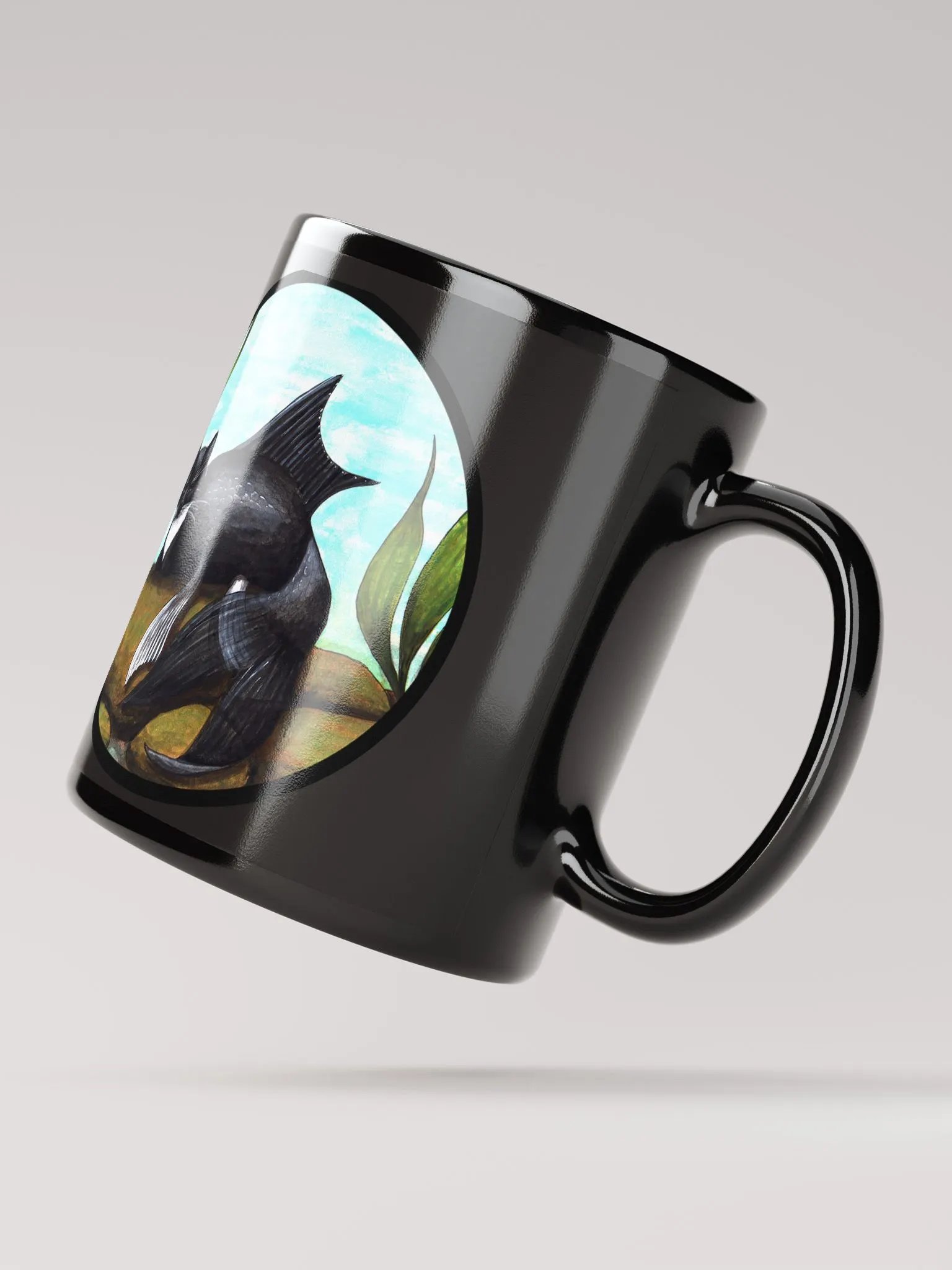 Mermeow Tuxedo Mug product image (3)