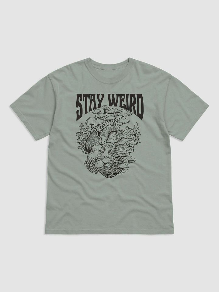 Stay Weird Tee | Cottagecore, Fairycore, Forestcore, and Goblincore T-Shirt for Mushroom Lovers product image (2)