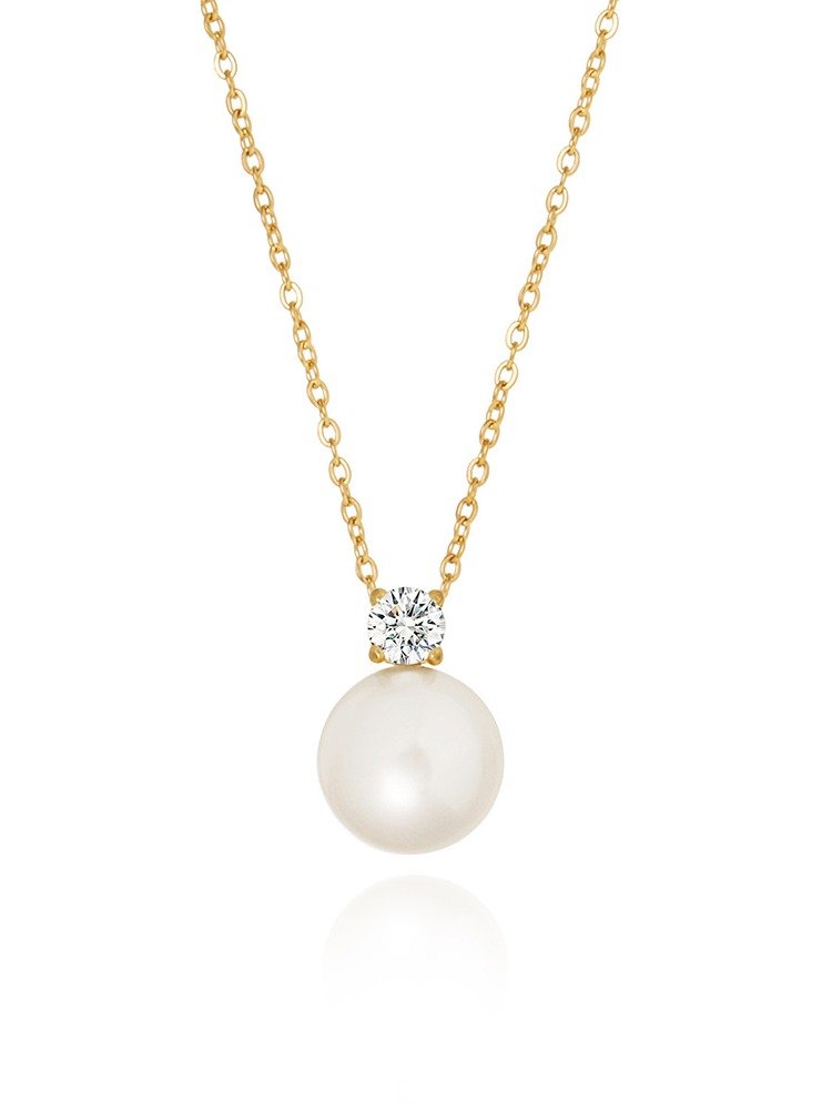 Pearl Pendant Necklace | 18K Gold Plated product image (1)