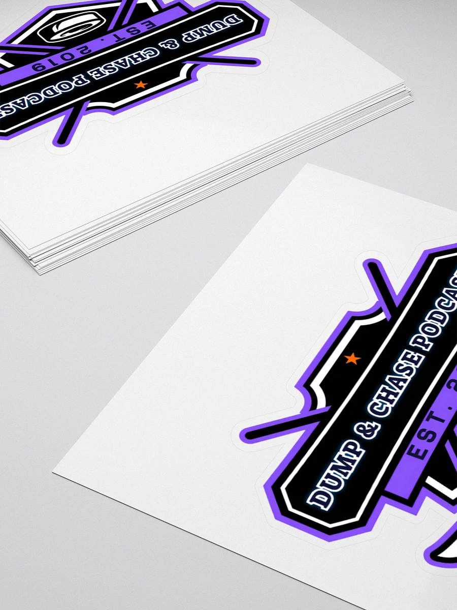 Dump & Chase Podcast Logo Stickers product image (12)