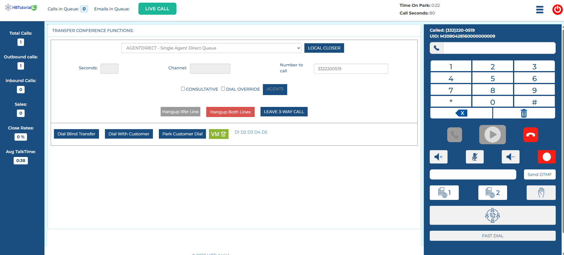 Vicidial Agent Theme 2023 / Compatible on vicibox 12.0.2/ SVN3956 product image (4)