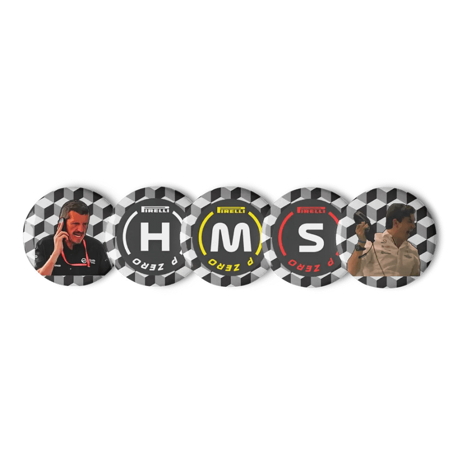 The F1 Button Set product image (1)