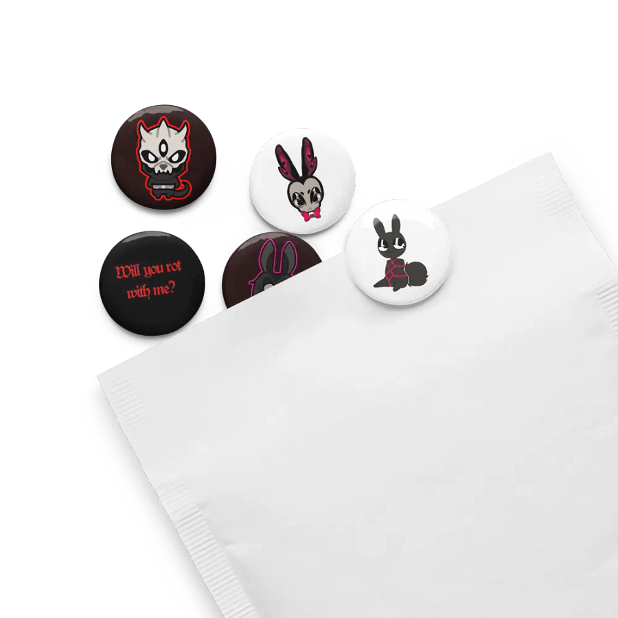 Gay monster pins - set 2 product image (13)