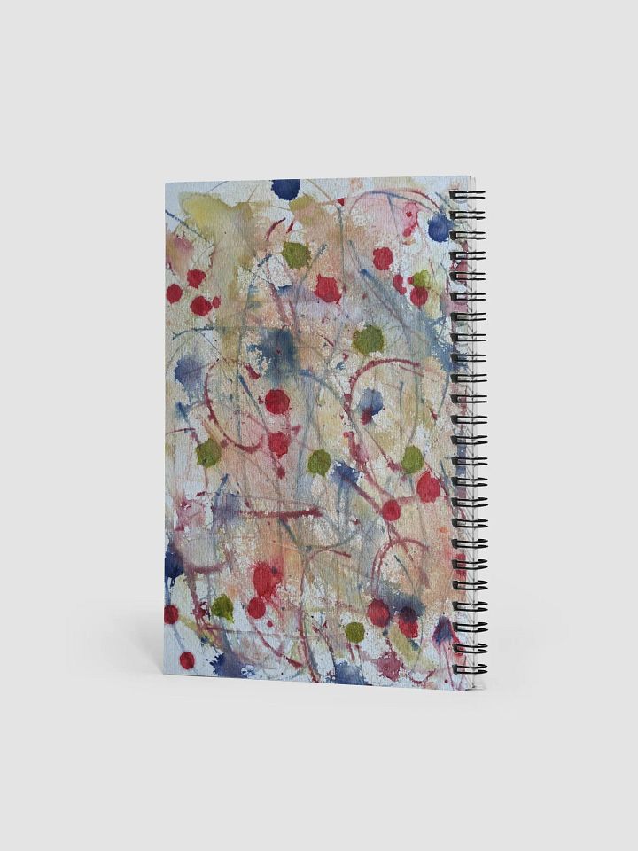 Swirling Dots Spiral Notebook product image (2)