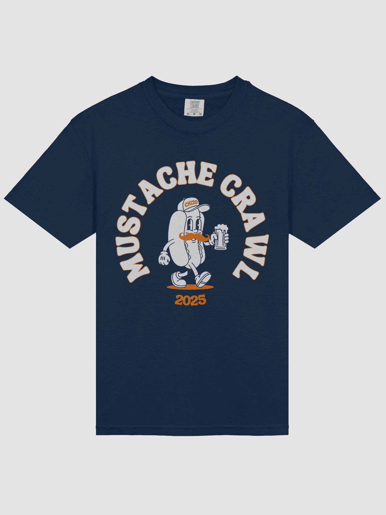 2025 Mustache Crawl Shirt product image (3)