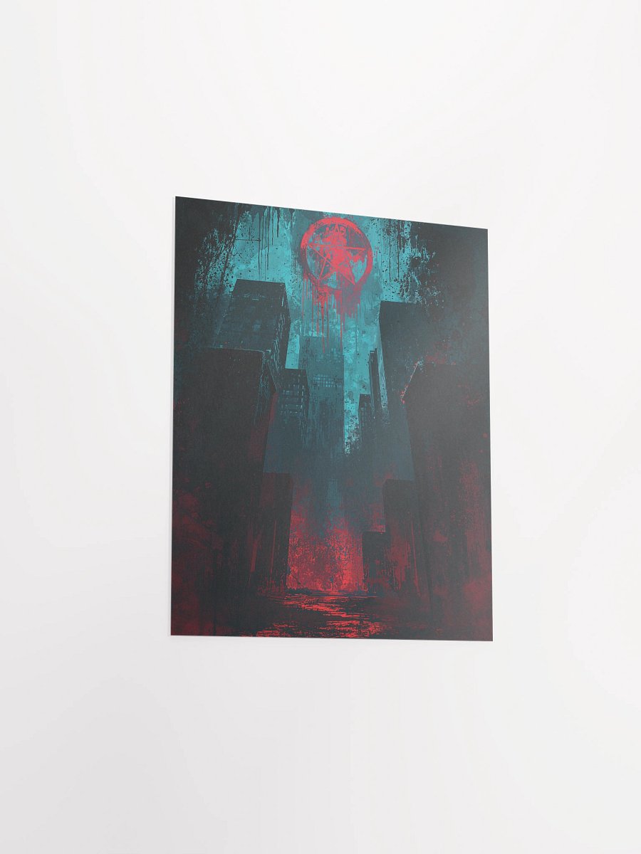 The Crimson Sigil Matte Poster product image (20)