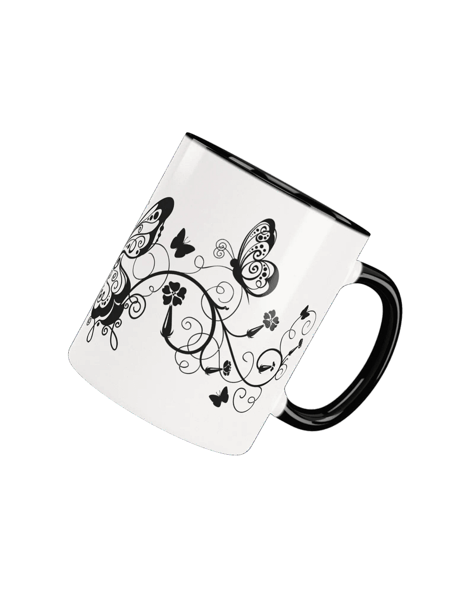 Chromatic Butterfly Bliss Ceramic Mug product image (5)