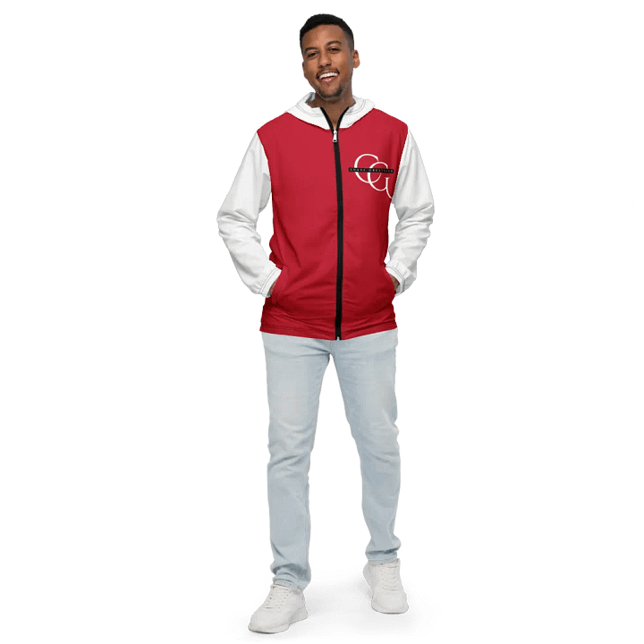 CG Red Windbreaker White Sleeves product image (1)