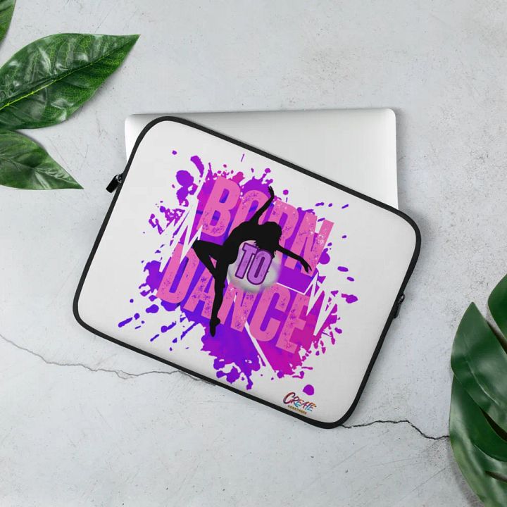 Born to Dance Inspired Her Silhouette Laptop Sleeve product image (3)