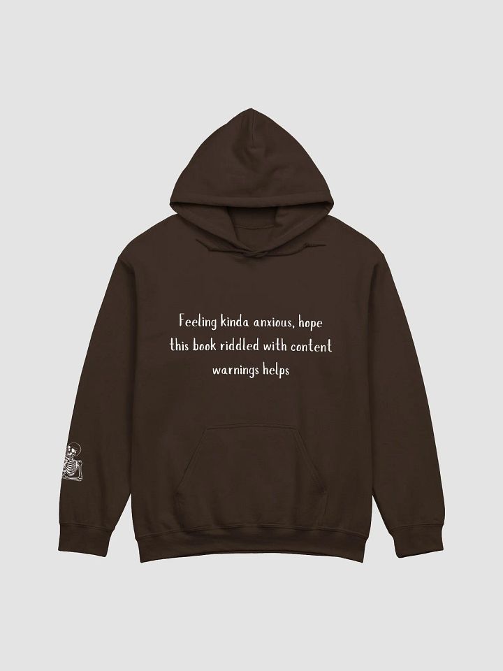 Bookish Skull Classic Hoodie product image (6)