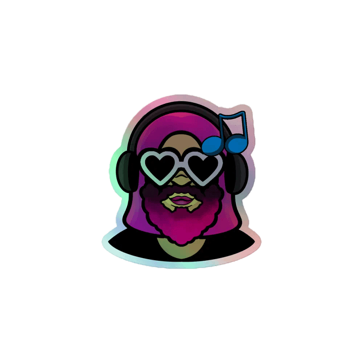 Tonya Jam Holographic Sticker product image (1)