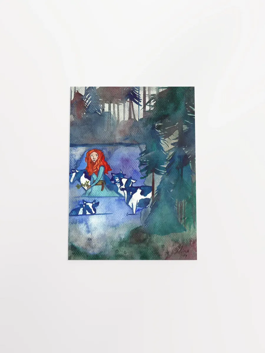 Vellamo And The Magic Cows Art Print product image (16)